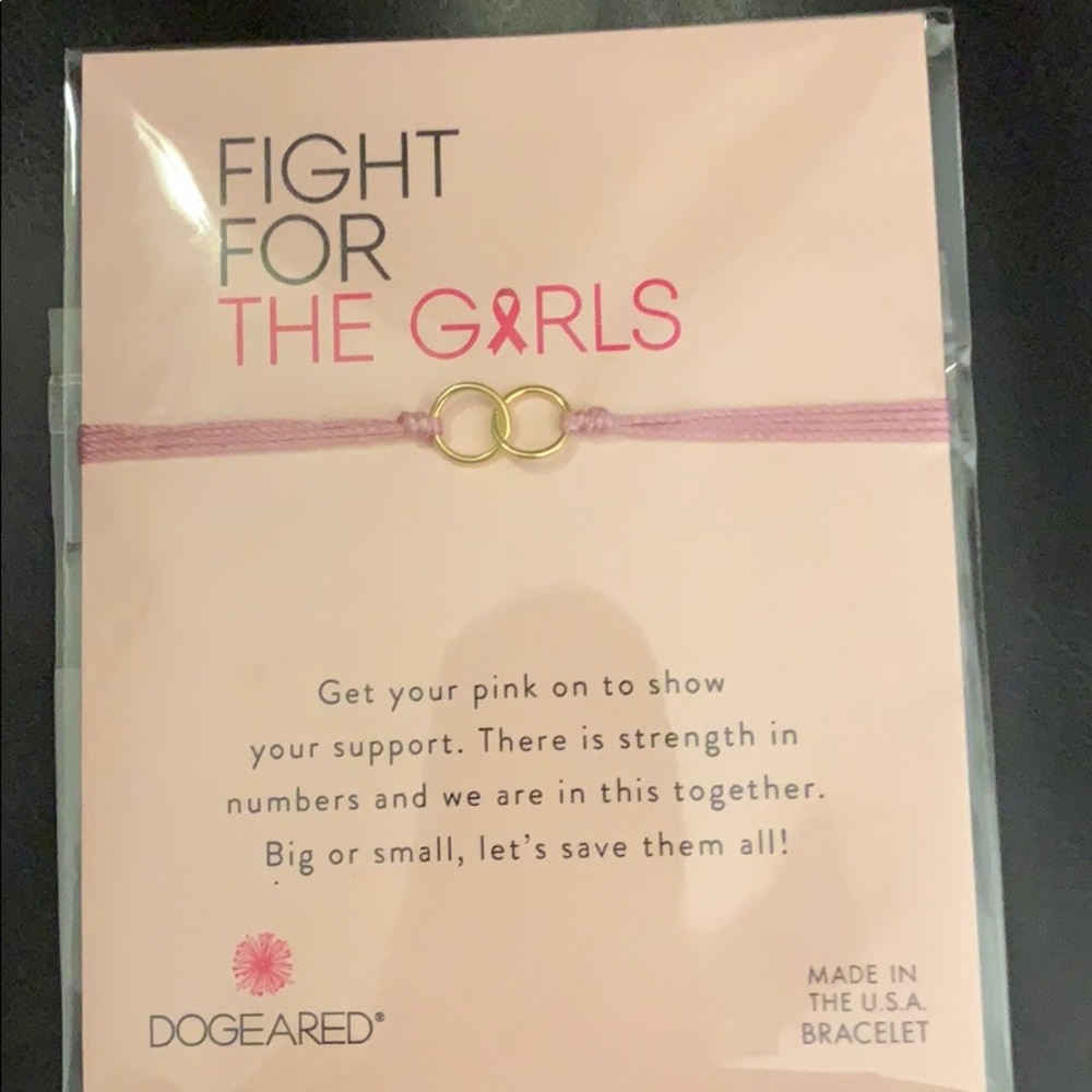 Fight for the girls Dogeared bracelet retired